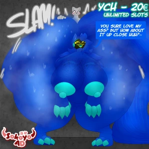 YCH - Starry's Butt Press~
