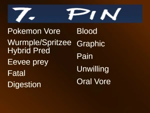 Voretober 2026 Day 7: Pin