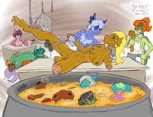 Yiggs makes a stew