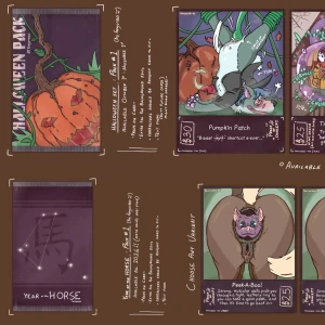 Halloween 2026 YCH Cards