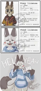 Pred/Prey License YCH