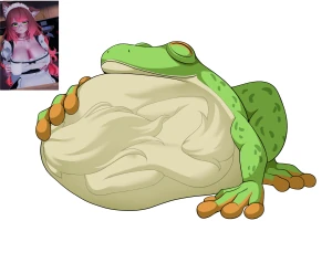 Frog eats a Vtuber 1 pt 2 (external)