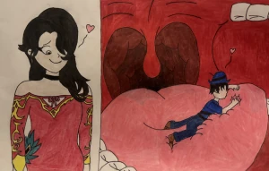 Sayba with Cinder Fall