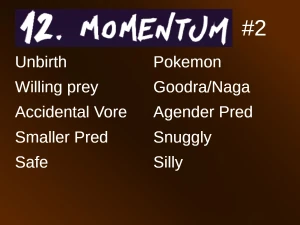 Voretober 2026 Day 12.5: Momentum 2