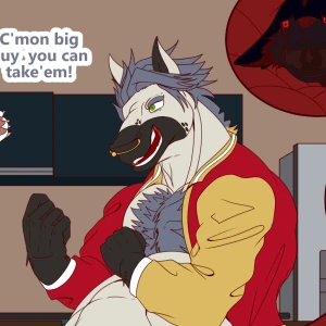 Duke &amp; Alphonse: Preds Bros First Time (Oral Vore Commission)