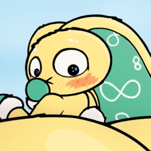 Autism Bunny Plushie- um... Snuggles? (2/2)