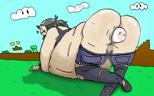 Poochie's hungry swamp butt