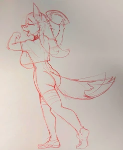Rain football sketch