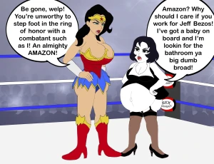 WonderWoman VS Toot Braunstein PAGE 1