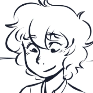 Relaxing and drawing (W: scat)