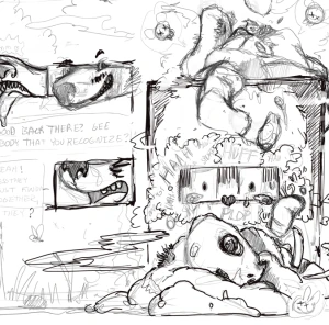 Dropoff <3 (Rough Draft Comic)